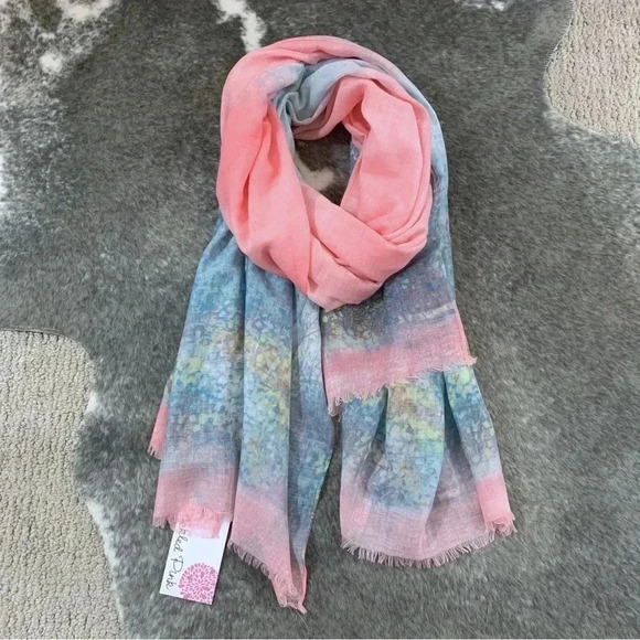 NWT Tickled Pink Scarf - Picture 2 of 10